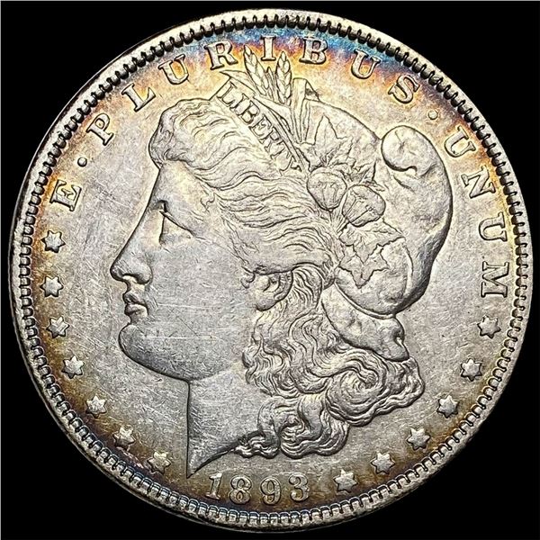 1893 Morgan Silver Dollar CLOSELY  UNCIRCULATED