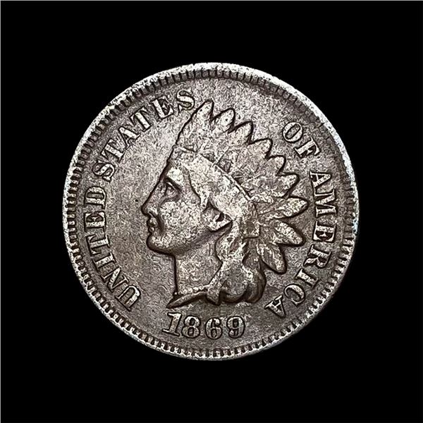 1869 Indian Head Cent LIGHTLY CIRCULATED