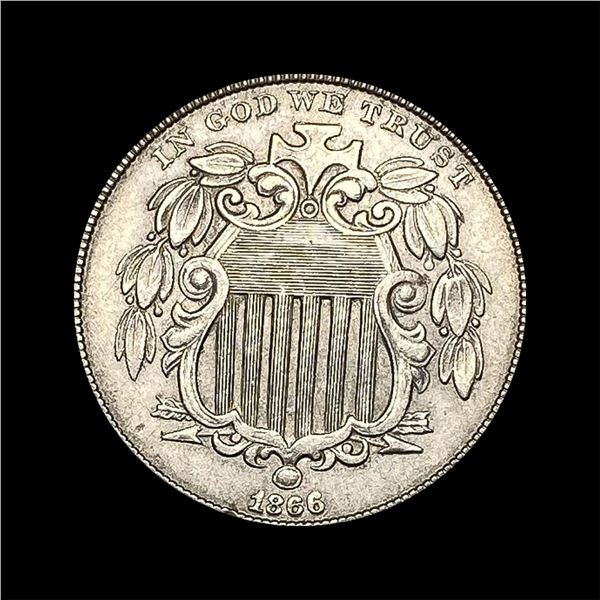 1866 Shield Nickel UNCIRCULATED