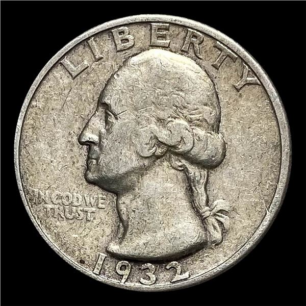 1932-S Silver Washington Quarter NEARLY  UNCIRCULATED