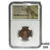 Image 1 : Roman Constantius I AD305-306 Bronze Post-Ref. Rad NGC