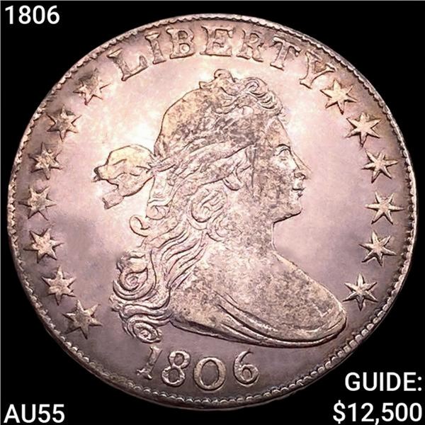 1806 Draped Bust Half Dollar HIGH GRADE