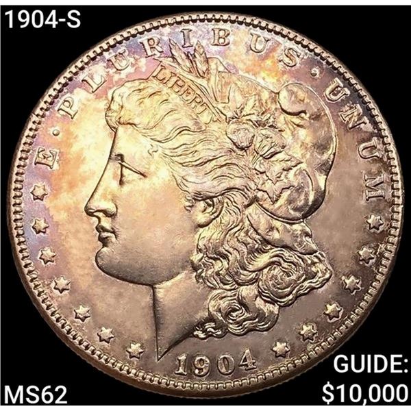 1904-S Morgan Silver Dollar UNCIRCULATED