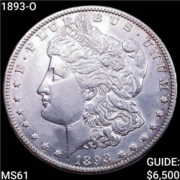 1893-O Morgan Silver Dollar UNCIRCULATED