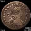 Image 1 : 1805 Draped Bust Half Dime NEARLY UNCIRCULATED