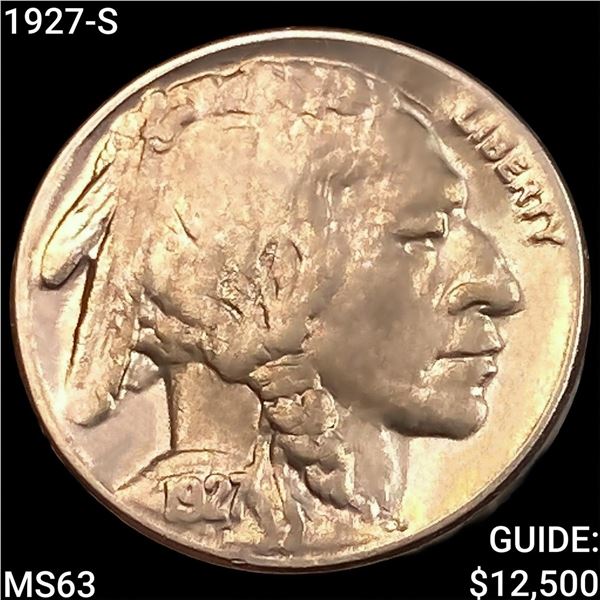 1927-S Buffalo Nickel CHOICE BU
