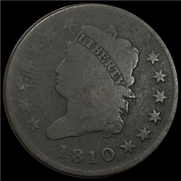 1810 Classic Head Large Cent NICELY CIRCULATED
