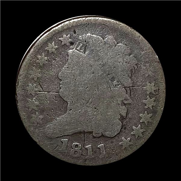 1811 Classic Head Half Cent NICELY CIRCULATED