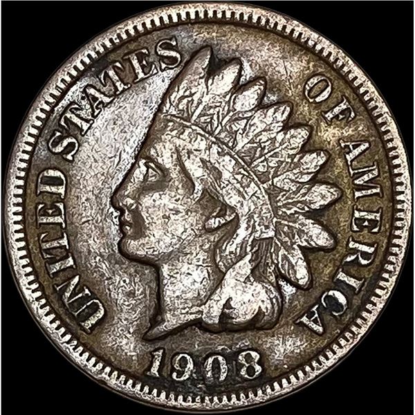 1908-S Indian Head Cent NEARLY UNCIRCULATED