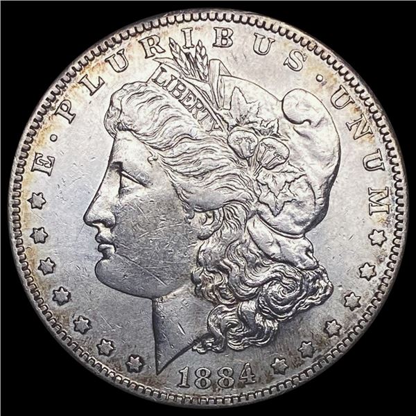 1884-S Morgan Silver Dollar CLOSELY UNCIRCULATED