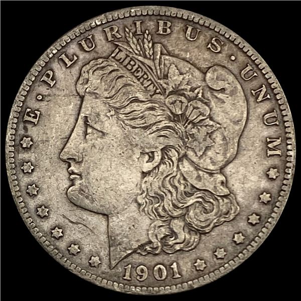 1901-S Morgan Silver Dollar LIGHTLY CIRCULATED