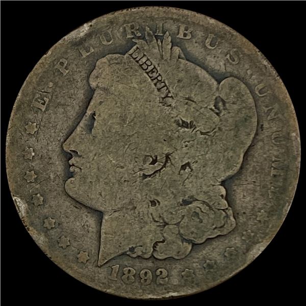 1892-CC Morgan Silver Dollar NICELY CIRCULATED