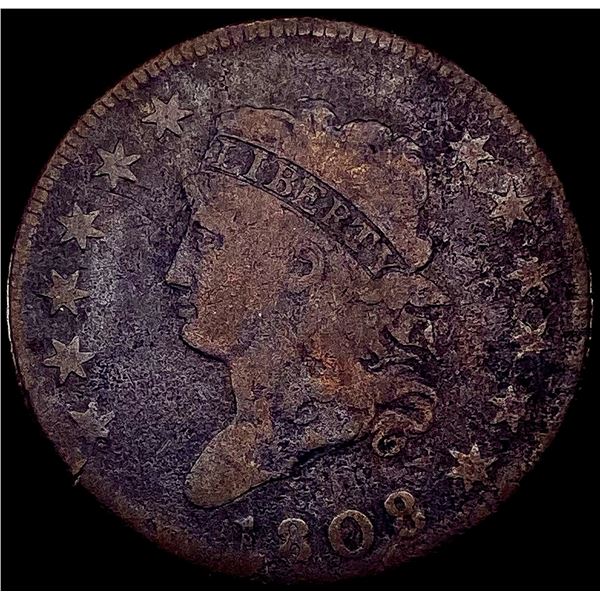 1808 Classic Head Large Cent NICELY CIRCULATED