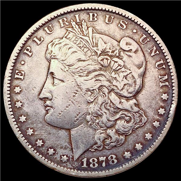 1878-CC Morgan Silver Dollar LIGHTLY CIRCULATED