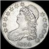 Image 1 : 1824 Capped Bust Half Dollar CLOSELY  UNCIRCULATED