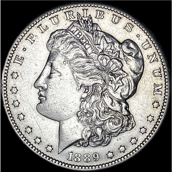 1889-S Silver Morgan Dollar CLOSELY UNCIRCULATED