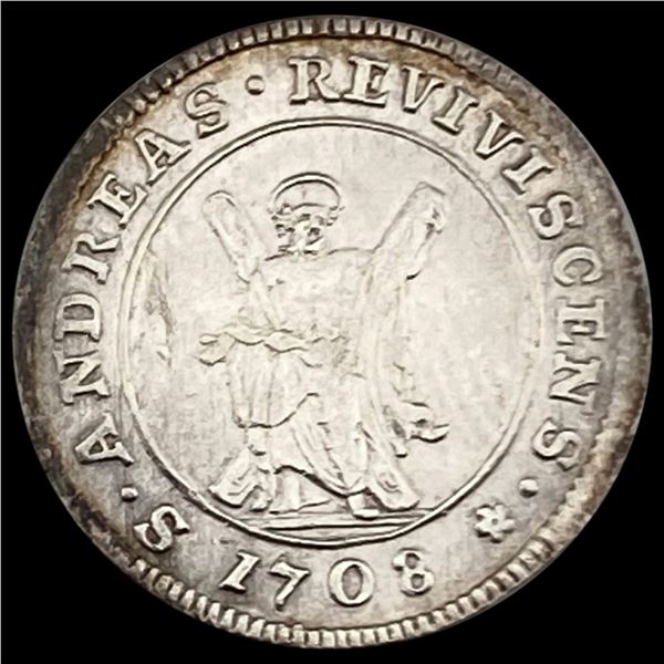 1708 Brunswick 3 Groschen CHOICE AU