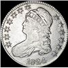 Image 1 : 1824 Capped Bust Half Dollar LIGHTLY  CIRCULATED