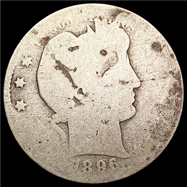 1896-O Barber Quarter NICELY CIRCULATED