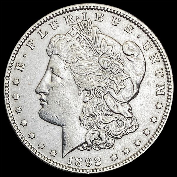 1892 Morgan Silver Dollar CLOSELY UNCIRCULATED