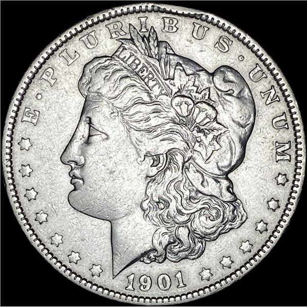 1901 Morgan Silver Dollar NEARLY UNCIRCULATED