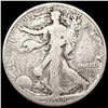 Image 1 : 1938-D Walking Liberty Half Dollar NICELY CIRCULATED