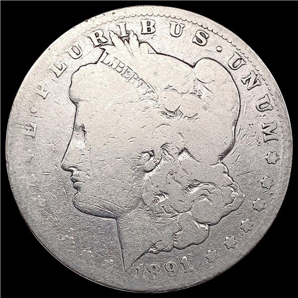 1891-CC Morgan Silver Dollar NICELY CIRCULATED