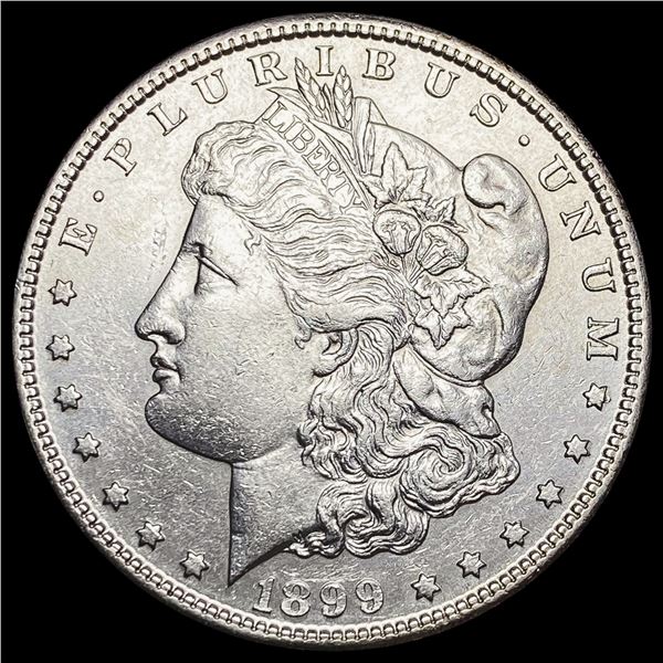1899-S Morgan Silver Dollar CHOICE AU