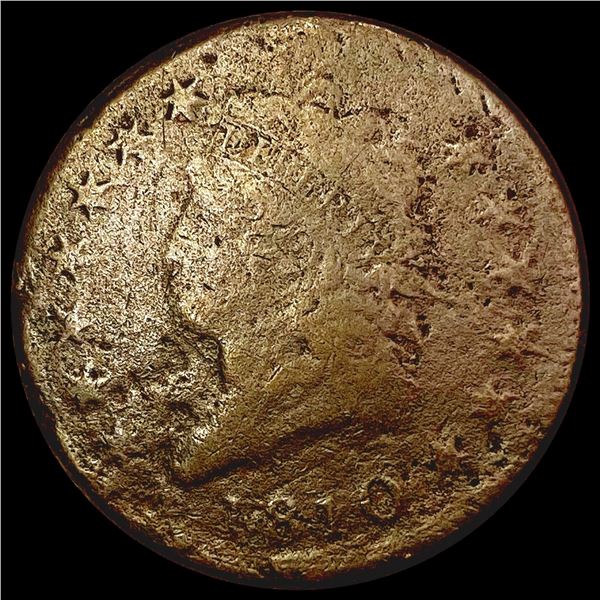 1810 Classic Head Large Cent NICELY CIRCULATED