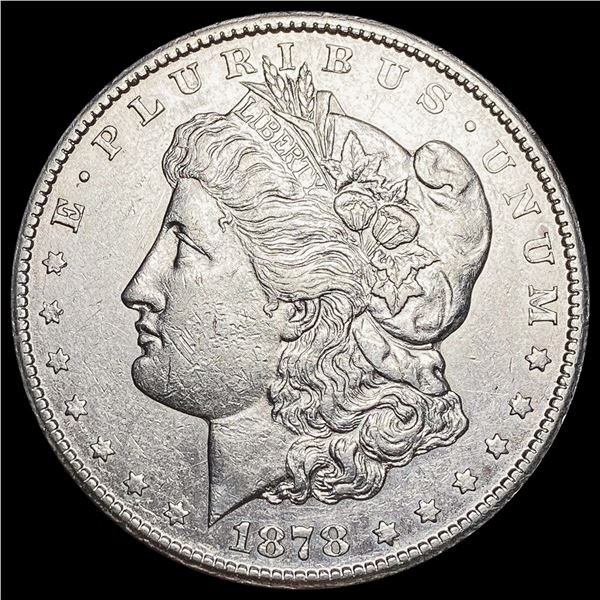 1878-CC Morgan Silver Dollar CLOSELY UNCIRCULATED