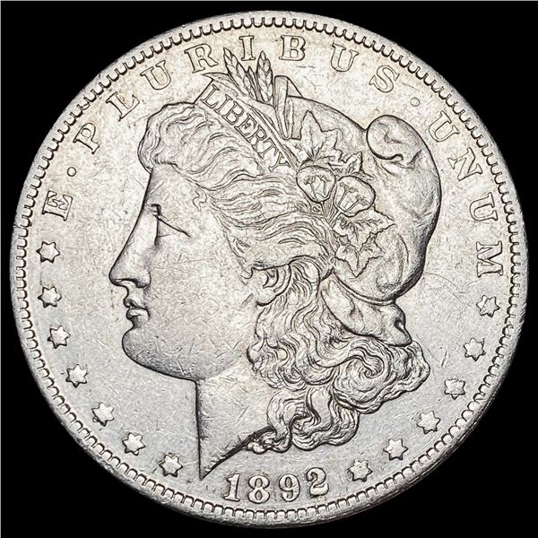 1892-O Morgan Silver Dollar NEARLY UNCIRCULATED