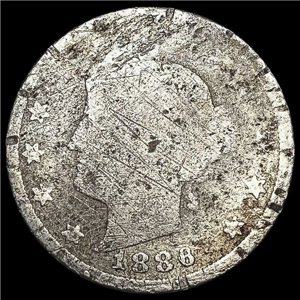 1886 Liberty Head Nickel NICELY CIRCULATED