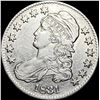 Image 1 : 1831 Capped Bust Silver Half Dollar CLOSELY  UNCIRCULATED