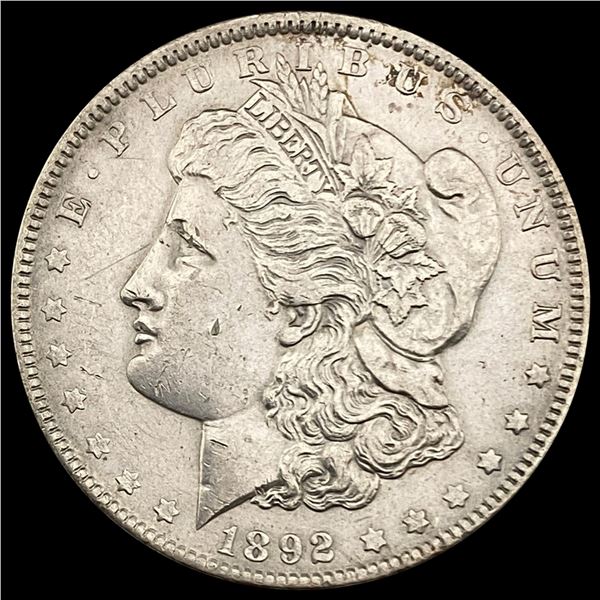 1892 Morgan Silver Dollar CHOICE AU