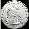 Image 1 : 1855 Seated Liberty Half Dollar Arrows  UNCIRCULATED
