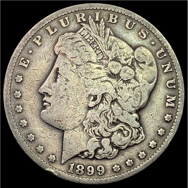 1899-S Morgan Silver Dollar LIGHTLY CIRCULATED