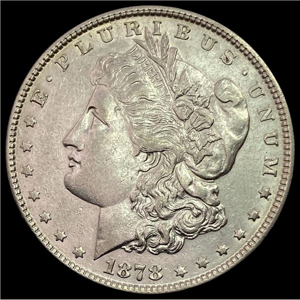 1878 Morgan Silver Dollar CLOSELY UNCIRCULATED