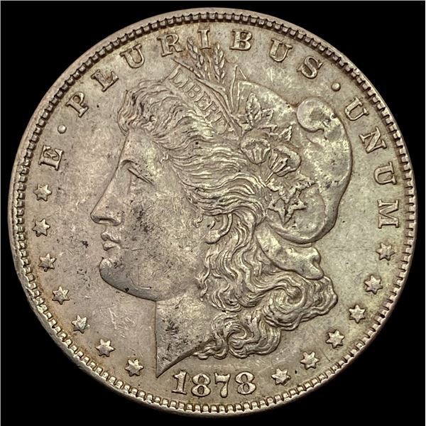 1878 Morgan Silver Dollar CLOSELY UNCIRCULATED