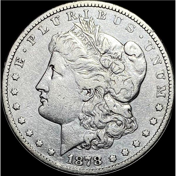 1878-CC Silver Morgan Dollar NEARLY  UNCIRCULATED