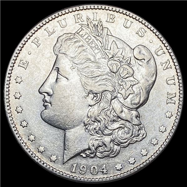1904-S Morgan Silver Dollar CLOSELY UNCIRCULATED