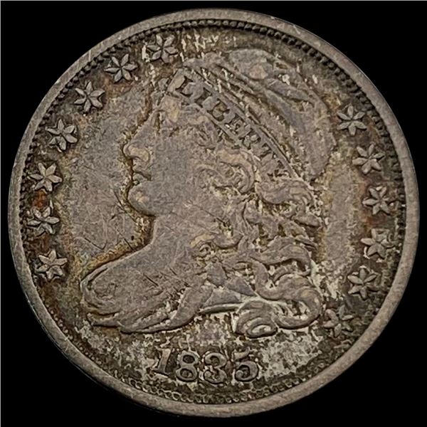 1835 Capped Bust Dime LIGHTLY CIRCULATED