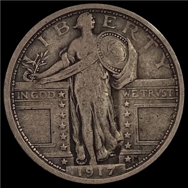 1917 Standing Liberty Quarter LIGHTLY CIRCULATED