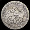 Image 2 : 1858 Seated Liberty Quarter NICELY CIRCULATED