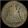 Image 1 : 1875 Seated Liberty Silver Coin NICELY CIRCULATED