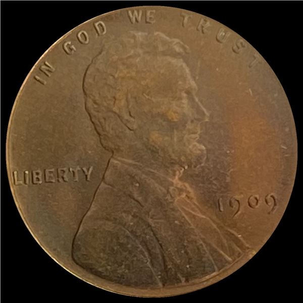 1909-VDB Wheat Cent UNCIRCULATED