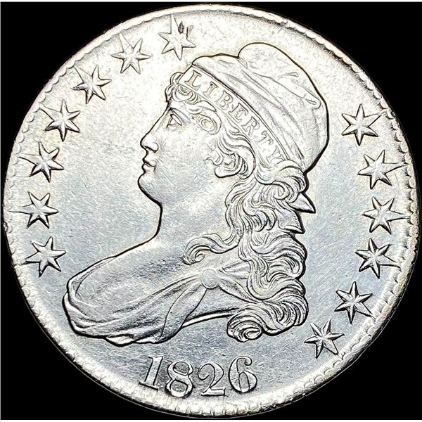 1826 Capped Bust Half Dollar UNCIRCULATED