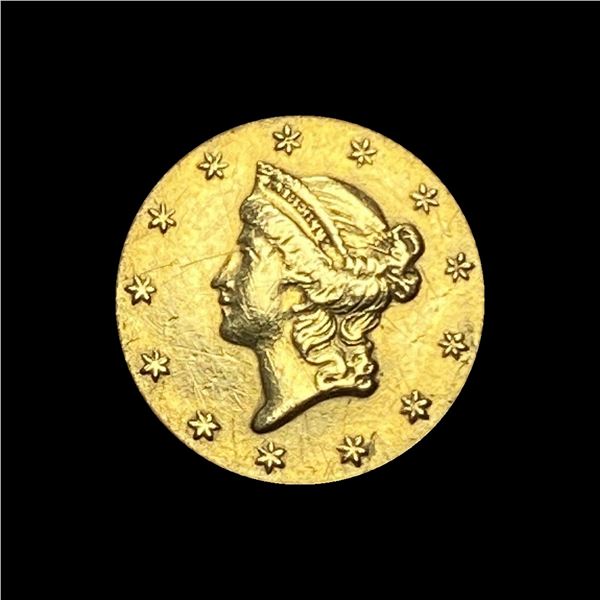 1853 Rare Gold Dollar HIGH GRADE