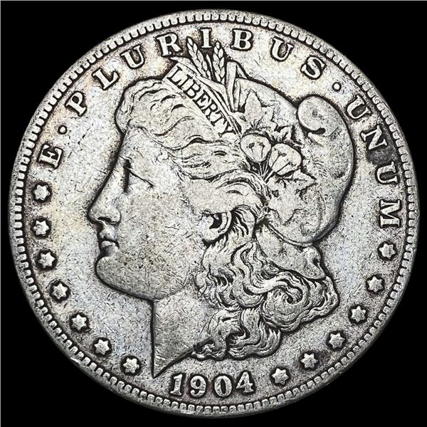 1904-S Morgan Silver Dollar LIGHTLY CIRCULATED