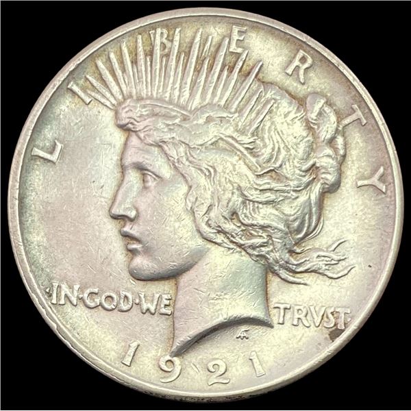 1921 Silver Peace Dollar CLOSELY UNCIRCULATED