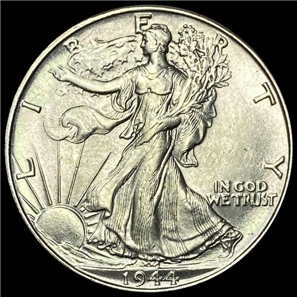 1944 Walking Liberty Half Dollar GEM BU